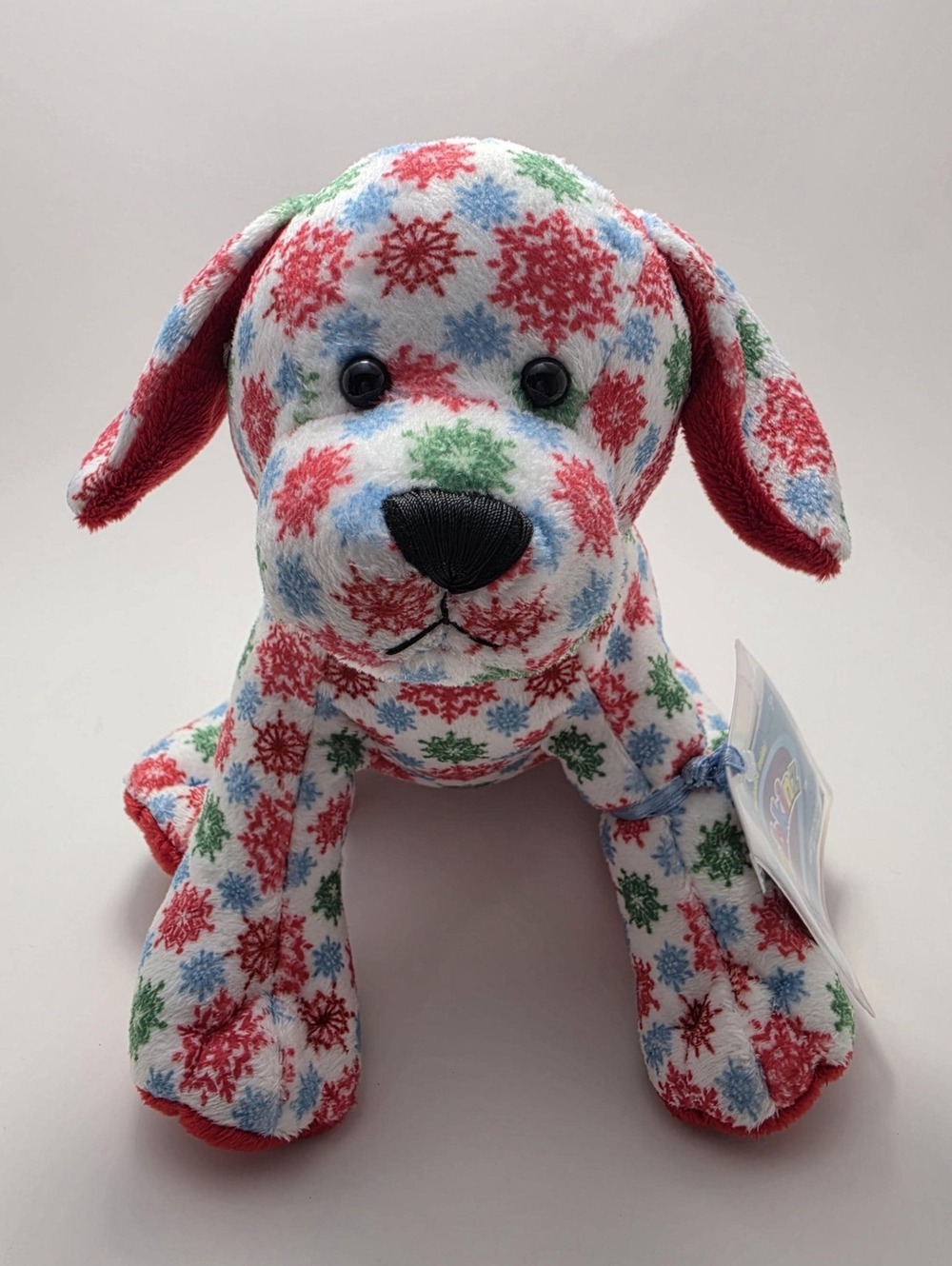 Webkinz Snowflake Dog Holiday Dog Plush (9 inch) New with Code